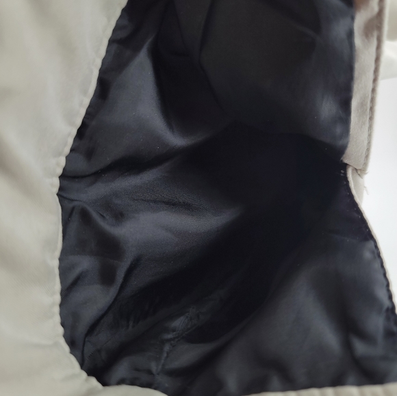 Michael Kors Jacket Men L Large Beige Khaki Hidden Hood Insulated Brushed Fabric - Picture 9 of 12